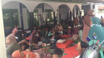 Siaga Banjir, BPBD Mulai Bangun Tenda Darurat dan Dapur Umum