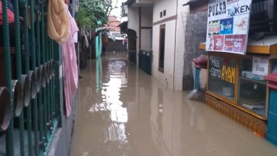 Banjir Bekasi Senin 8 Januari 2021. Foto: Gobekasi.id
