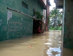 Duh… Desa Huripjaya Masih Terendam Banjir Sejak Februari