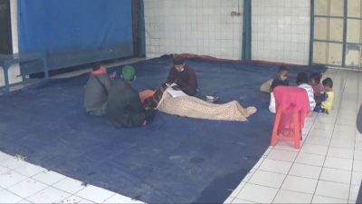 Suasana di Posko Banjir