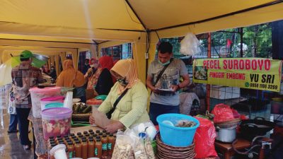 Pasar Kur Candrabhaga di Teluk Butung, Kota Bekasi. Foto: (Ist)