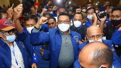 Moeldoko didapuk jadi Ketum dalam proses KLB Demokrat di Deli Serdang, Sumut. Foto: (Ist)