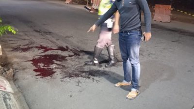 Lokasi kejadian pembcakona terhadap pemotor, Jalan KH.Noer Ali, Bekasi Selatan. Foto: (Dok.Polisi)