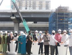Jelang HUT Kota Bekasi ke-24, Sky Brigde Revo Town Mulai Dibangun