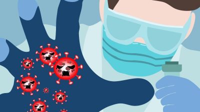 Ilustrasi penangan covid