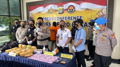 Polres Bekasi Bongkar Jaringan Narkoba Lintas Negara