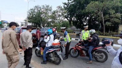Lintasi Pantura Bekasi, 200 Pemudik Diberhentikan Polisi