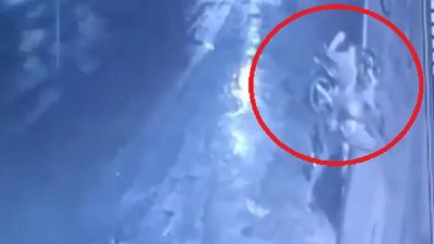 Tangkapan Layar aksi begal e pedagang warung padang