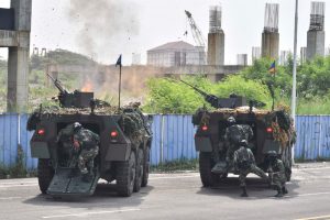 Pelatihan TNI di Kawawsan Meikarta