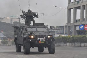Pelatihan TNI di Kawawsan Meikarta