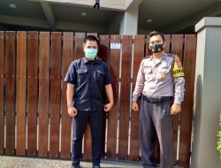 Rumah Kosong Ditinggal Mudik Ditempel Stiker