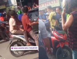Viral Maling Motor di THB Bekasi Tertangkap Warga Siang Bolong, Netizen Gemes