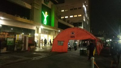 RSUD Kota Bekasi Dirikan Tenda Darurat. Foto: Ist/Gobekasi.id
