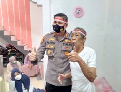 Wakapolres Bekasi Kota Kunjungi Kediaman Pak Ogah, Sang Istri Ungkap Keadaan Mirisnya