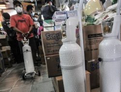 Busett! Harga Tabung Oksigen Tembus Rp 1,6 Juta