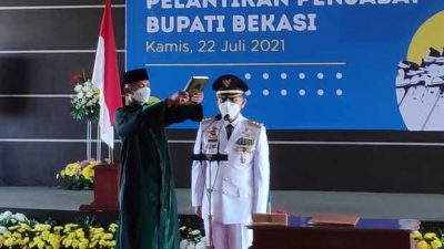 Dani Ramdan resmi dilantik sebagai Pj Bupati Bekasi
