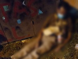 Pria Bermasker Ditemukan Tewas di Pinggir Jalan KH Muchtar Tabrani