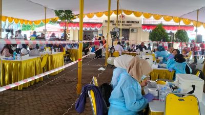 PMI Kota Bekasi Gelar Vaksinasi dengan Astra Zeneca