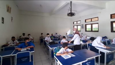 KBM Tatap Muka di SMPN 7 Kota Bekasi