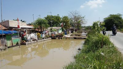 Kondisi Kali Cilemahabang normal pasca disidak Pj Bupati Bekasi Dani Ramdan. Foto: Diskominfosantik Kabupaten Bekasi