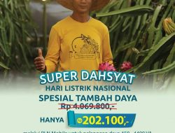 Ratusan Pelanggan Cikarang Mulai Nikmatin Promo Super Dahsyat Hari Listrik Nasional ke-76