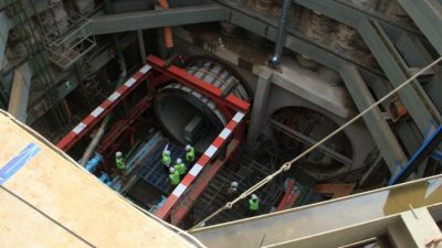 Proyek sodetan air Kali Ciliwung. Foto: Ilustrasi