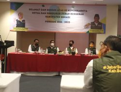 Entah Ismanto Dilantik Jadi Ketua Jabar Bergerak Kabupaten Bekasi