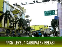 PPKM Level 1 Kabupaten Bekasi Berlanjut Hingga 29 November