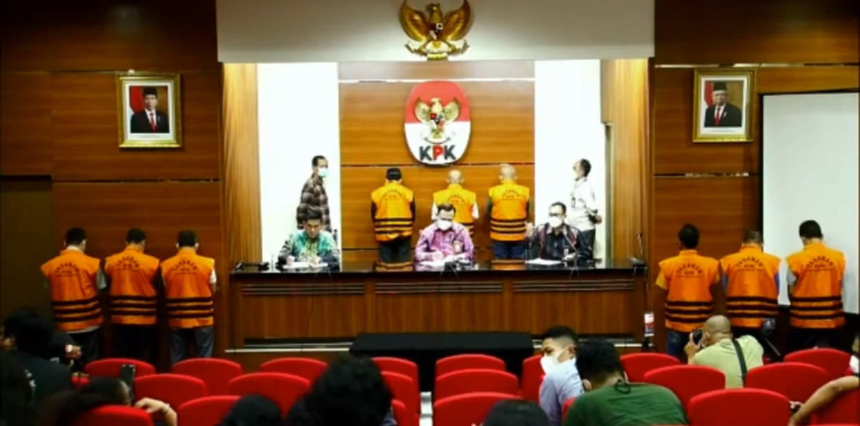KPK mentepakan Wali Kota Bekasi Rahmat Effendi cs tersangka suap