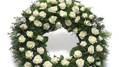 Ilustrasi karangan bunga