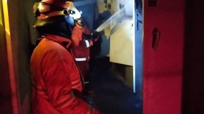 Kebakaran di salah satu runagan RS Primaya Bekasi