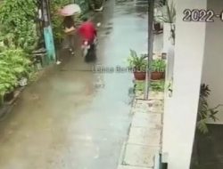 Gadis Berhijab Jadi Korban Begal Bokong di Duren Jaya