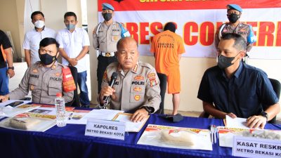 Produksi Miras Jenis Ciu beromset 80 -100 Juta Perbulan, Polres Amankan Pemilik dan Puluhan Botol Ciu Siap Edar di Jatiasih
