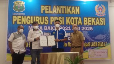 Resmi! Ardiansyah Putra Nahkodai PBSI Kota Bekasi