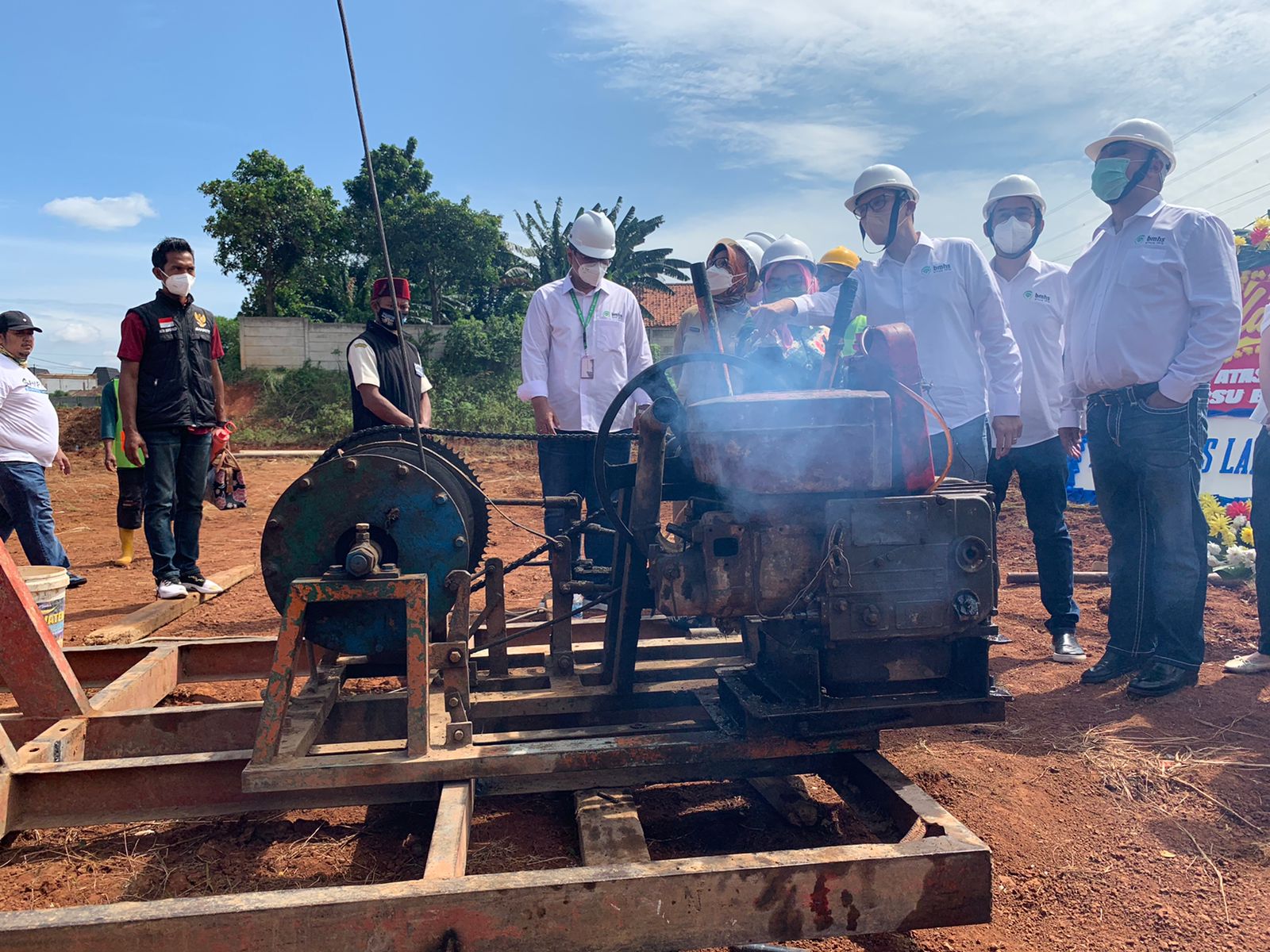 Ground Breaking Pembangunan Rumah Sakit Bunda Vida Bekasi. Foto: Yessiana