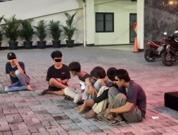 6 Remaja Ditangkap Polisi Hendak Tawuran, Tenteng Celurit di Jalan I Gusti Ngurah Rai