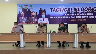 Rapat persiapaan keamanan ramadhan dan idulfitri 2022