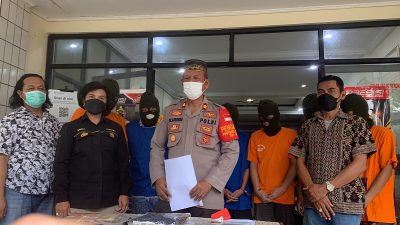 Tangkap Tujuh Pelaku Pencurian dan Penadah, Polsek Bekasi Kota Sita 20 Kendaraan Bermotor