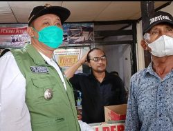 Plt Wali Kota Bekasi Tri Adhianto menyambangi PO Tiketing di Terminal Induk Bekasi
