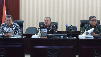 Rapat Disdukcapil dengan Komisi I DPRD Kota Bekasi