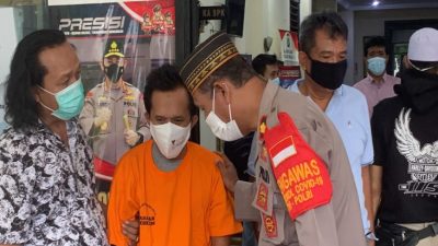 Pelaku di Mapolres Metro Bekasi Kota