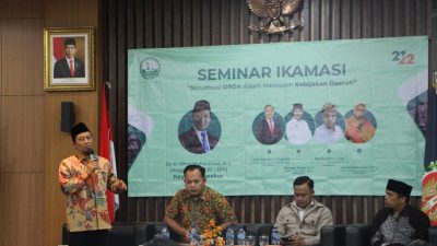 Milad ke-20, Ikamasi Gerlar Seminar Bertema Aktualisasi Orda Dalam Merespon Kebijakan Daerah