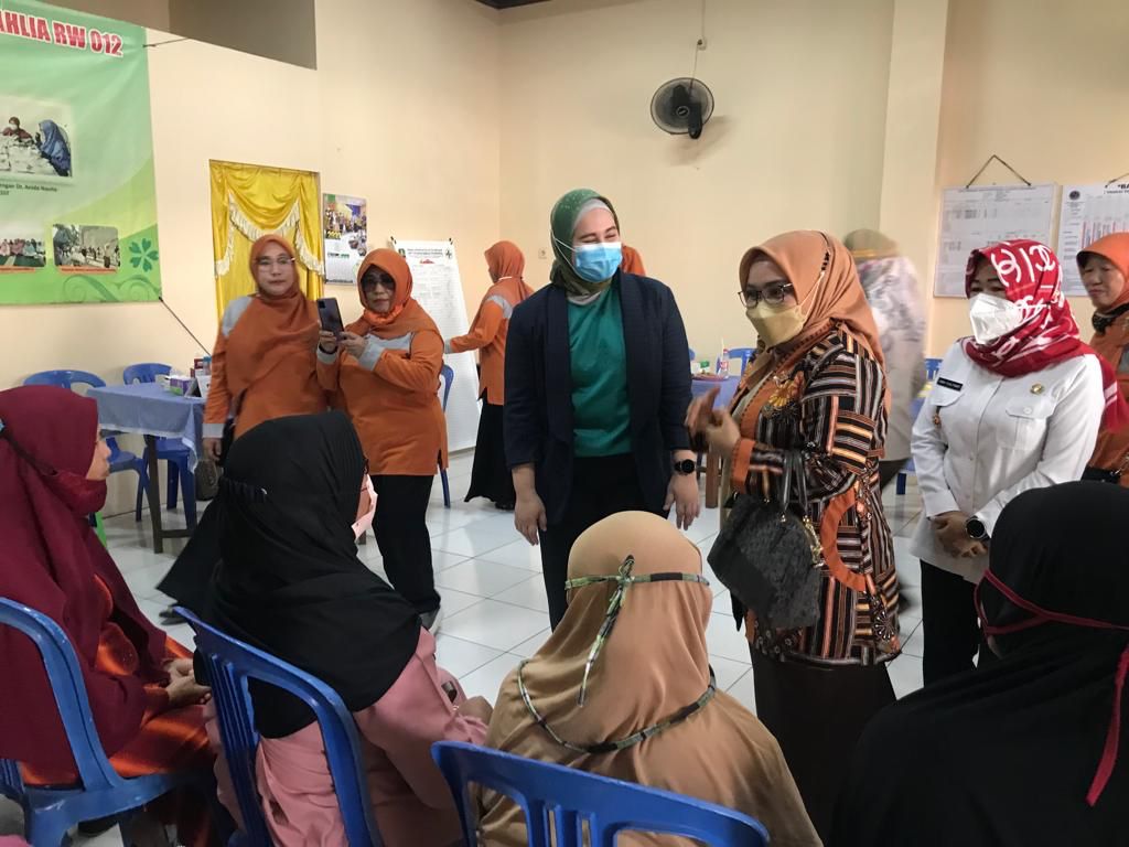 Plt. Ketua TP PKK Kota Bekasi Apresiasi Posbindu karena Menghadirkan Kegembiraan Dan Semangat