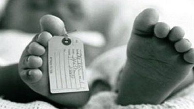 Ilustrasi jenazah bayi