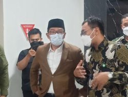 Gubernur Emil Bakal Bangun JPO dan Ubah Arah Gerbang SDN Kota Baru II dan III