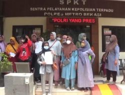 Puluhan Emak – Emak di Bekasi Jadi Korban Penipuan Arisan Online