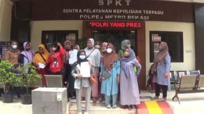 Korban Penipuan Arisan Online Mengadu ke Polres Metro Bekasi