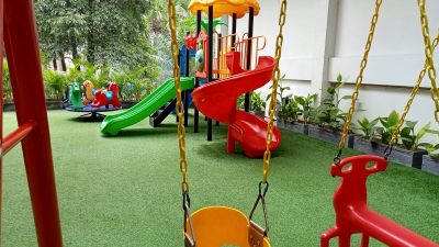 Ruang bermain anak di Sunerra Antero Hotel Jababeka. Foto: Ist