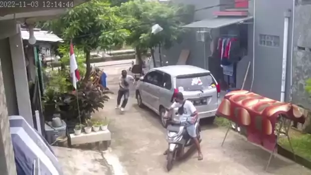 Tankapan CCTV pencurian kendaraan bermotor