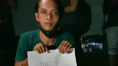 Pelaku penjual obat terlarang. Foro: Istimewa